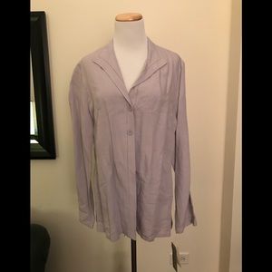 Nine & Company lavender blouse